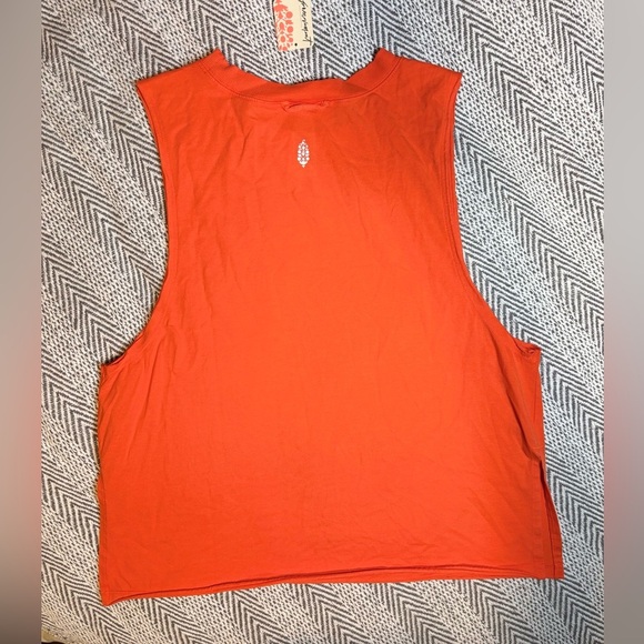 Free People Movement | Athletic Shirt in Orange | Sz M - Picture 5 of 6